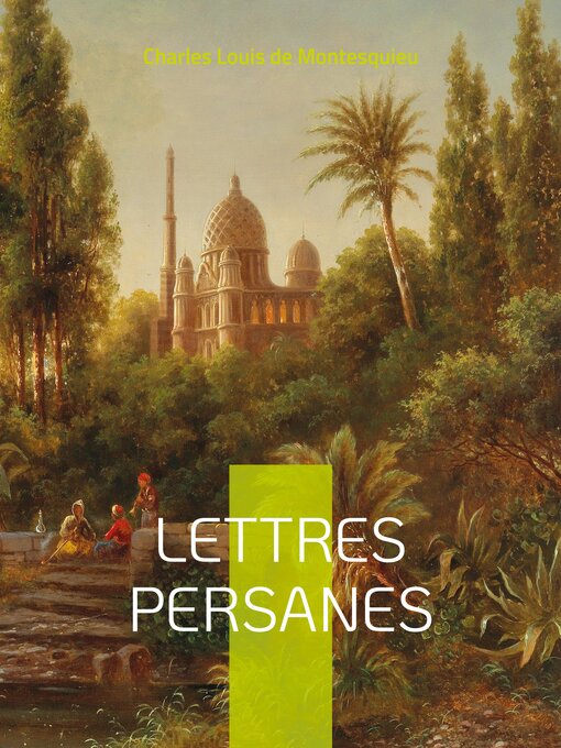 Title details for Lettres Persanes by Charles Louis de Montesquieu - Wait list